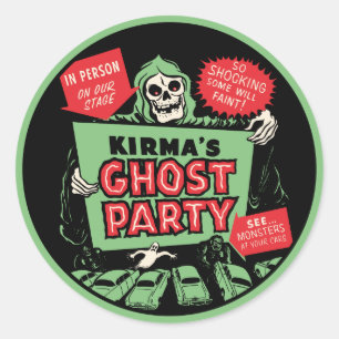 Sticker d'affiche de la partie fantôme de Kirma