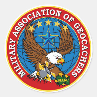 Sticker d'aigle MAGC