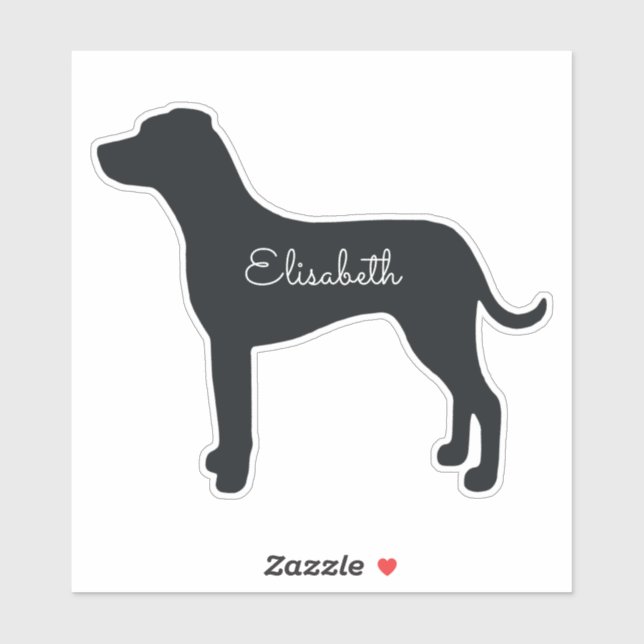 Sticker Dalmatie personnalisée (Feuille)