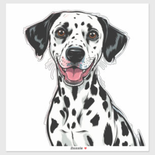 Sticker Dalmatien joueur