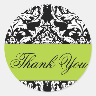 Sticker Damask Merci