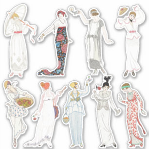 Sticker Dames à la mode