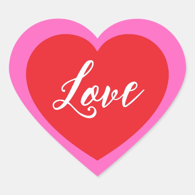 Sticker d'amour (Devant)