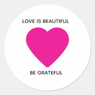 Sticker d'amour mignon du coeur