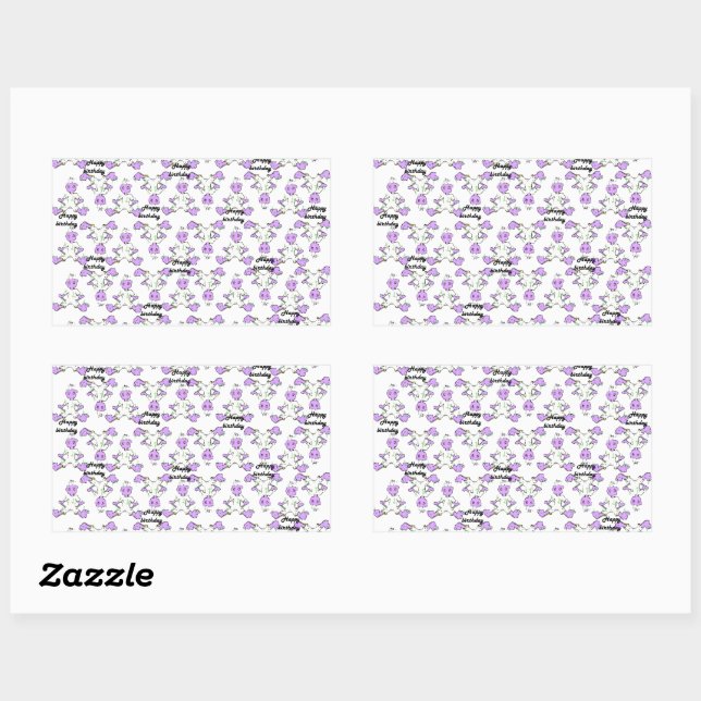 Sticker d'anniversaire (Feuille)