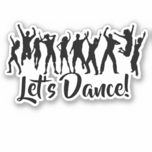 Sticker Danseurs personnalisables