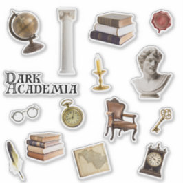 Sticker Dark Academia | Stickers Journal
