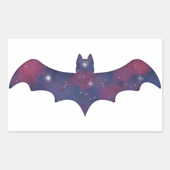 Sticker Dark Bat Starscape (Devant)