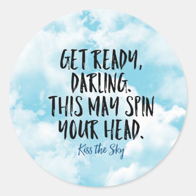 Sticker Darling Ready (Devant)