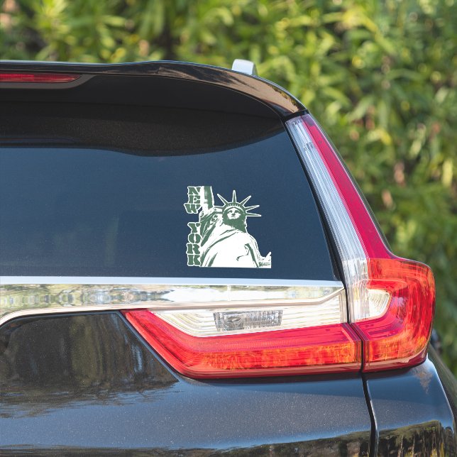 Sticker d'art de New York Décalages NYC personnali (Côté voiture)