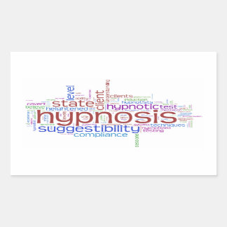 Sticker d'art Word de l'Hypnose Works - Arrière -