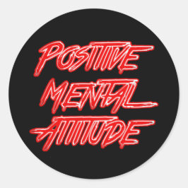 Sticker d'attitude mentale positive