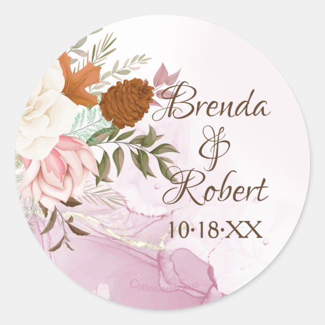 Sticker d'automne (Devant)