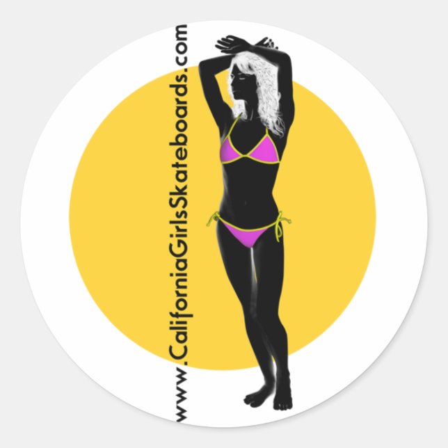 Sticker de 3 pouces (série de 6) (Devant)