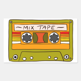 Sticker de bande de mixage de sunset