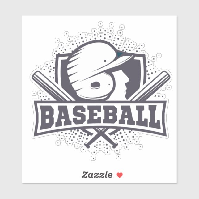 Sticker de baseball (Feuille)