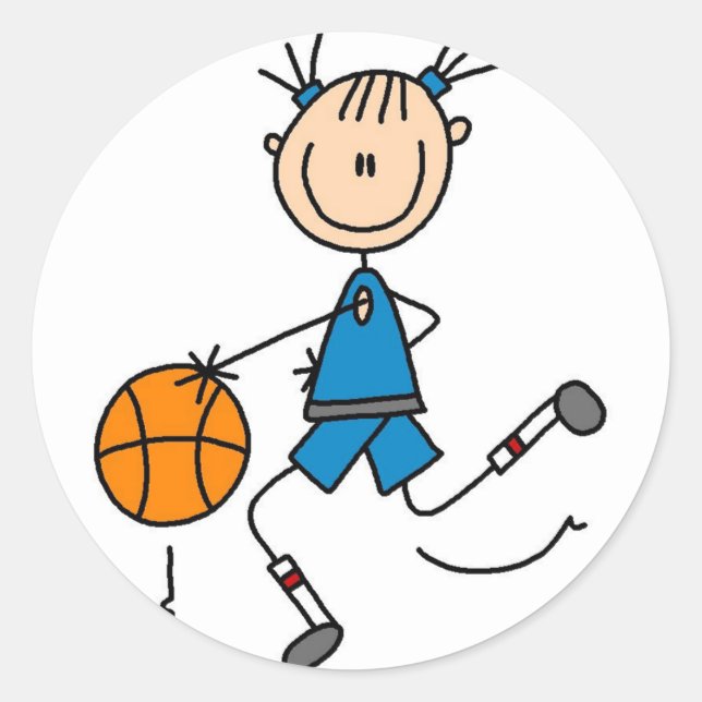 Sticker De Basketball (Devant)