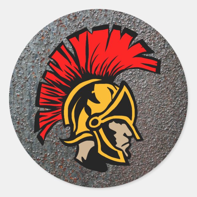 Sticker de cheval de Troie (Devant)