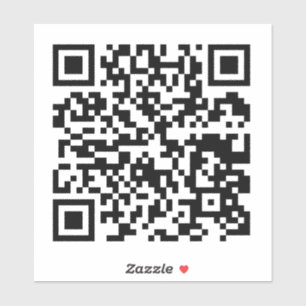 Sticker de code QR professionnel