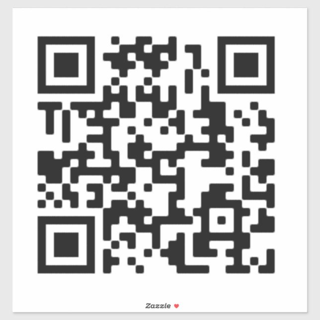 Sticker de code QR professionnel (Feuille)