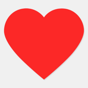 Sticker de coeur rouge