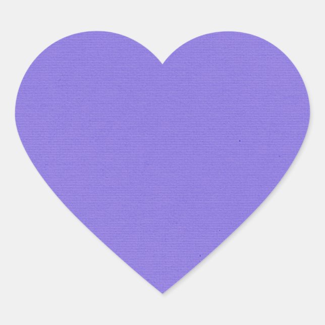 Sticker de coeur violet clair (Devant)