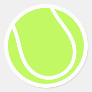 Sticker de conception de balle de tennis
