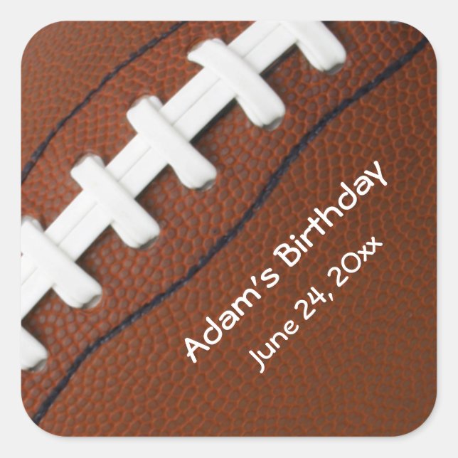 Sticker de conception de football (Devant)