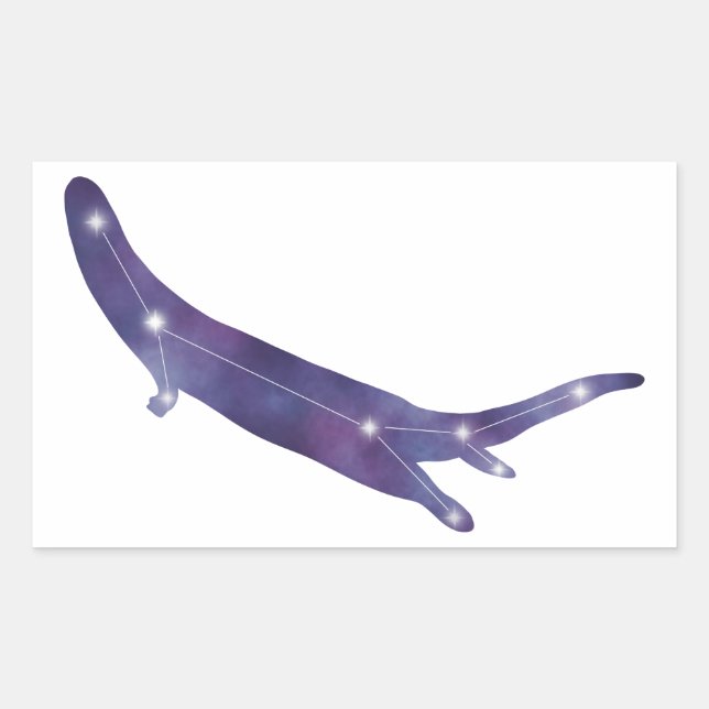 Sticker de constellation de la rivière Otter (Devant)