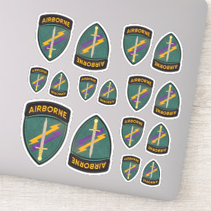 Sticker de contour de l'armée des affaires civiles
