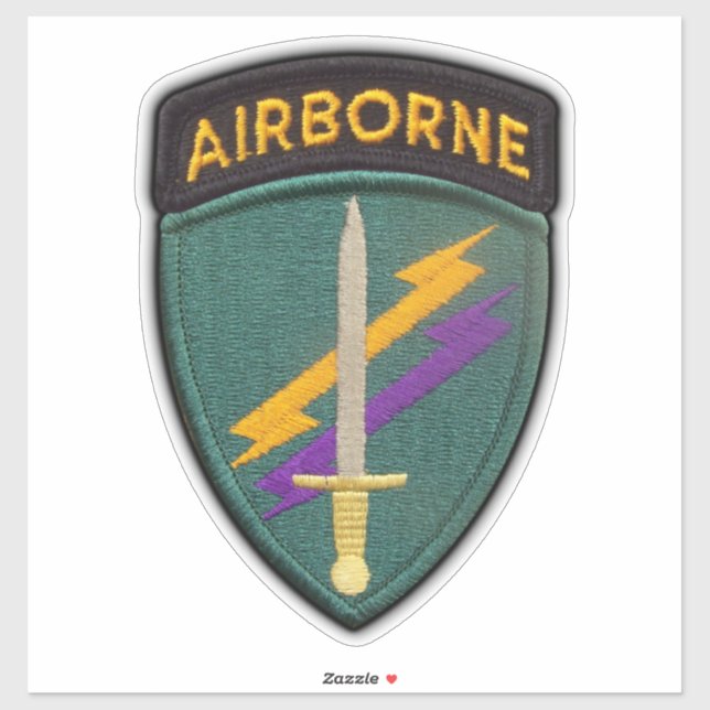 Sticker de contour de l'armée des affaires civiles (Feuille)