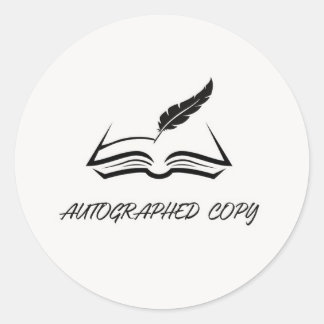 Sticker de copie autographié