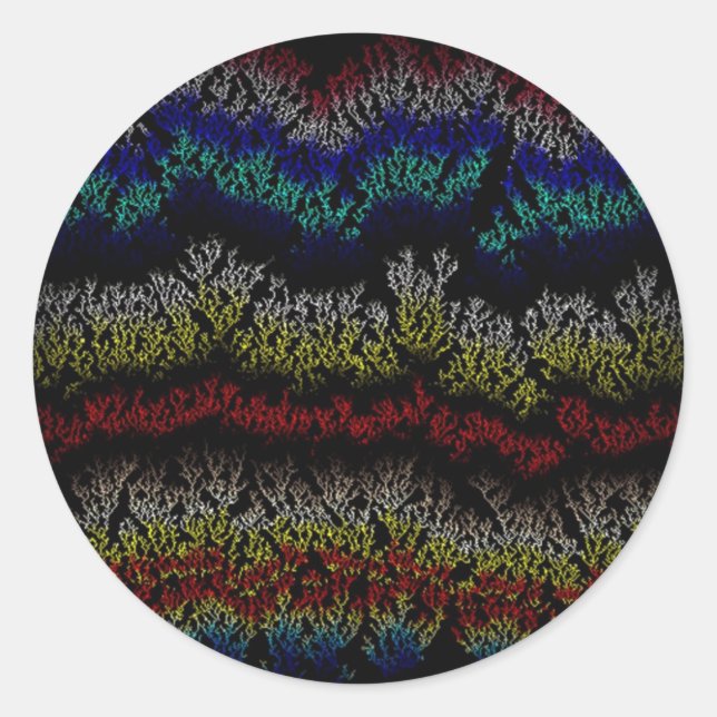 Sticker de croissance de corail simulé (Devant)