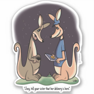 Sticker de découpe personnalisée de livraison
