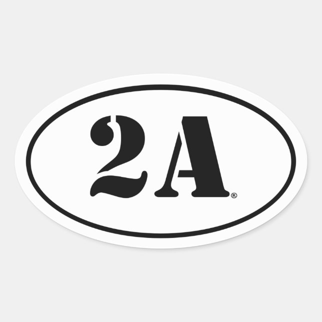 Sticker de deuxième amendement (Devant)