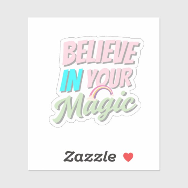 Sticker de devis motivationnel (Feuille)