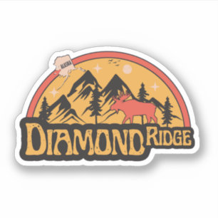 Sticker de Diamond Ridge, Alaska