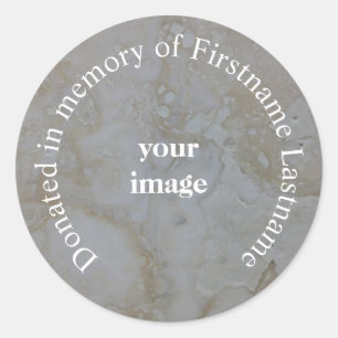 Sticker de don de livre pierre