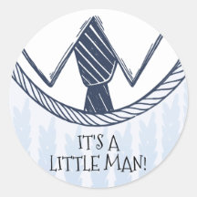 Sticker de Faveur petit homme mignon