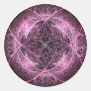 Sticker de folie rose