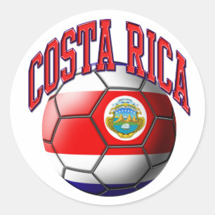 Sticker de football du Costa Rica