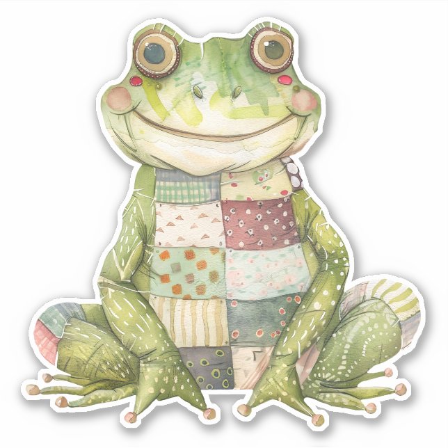 Sticker de grenouille à cliquet (Devant)
