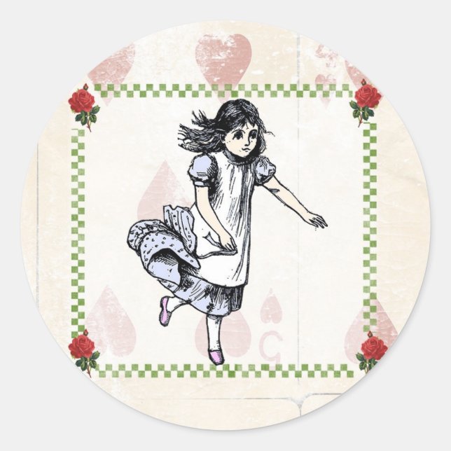 Sticker de Hatter Alice au pays des merveilles (Devant)