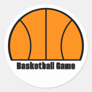 Sticker de jeu de basket-ball