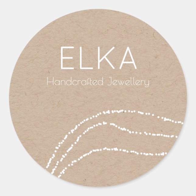 Sticker de Kraft Look Designer (Devant)