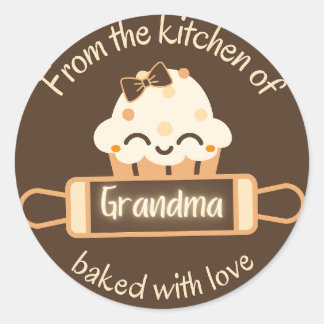 Sticker "De la cuisine de Gramma"