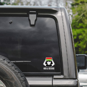 Sticker de la fenêtre de voiture en vinyle de la f