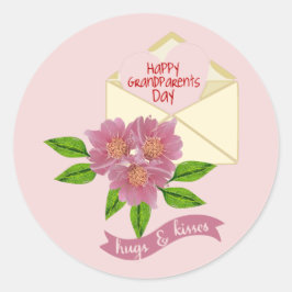 Sticker de la fête des grands-parents