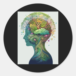 Sticker de la Journée mondiale de la santé mentale