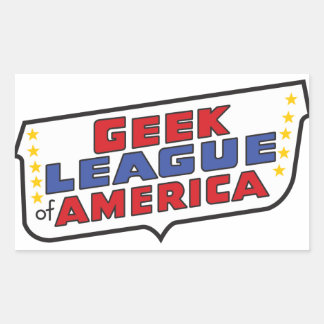 Sticker de la Ligue geek d'Amérique